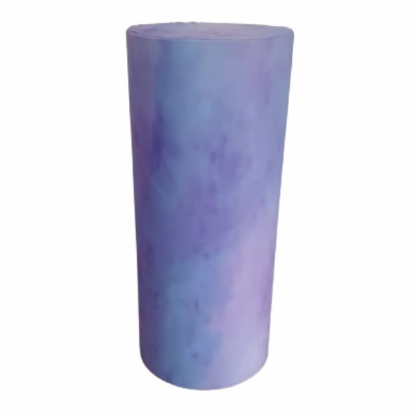 Capa cilindro alto degrade Azul e Lilás 